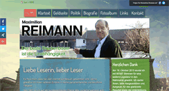 Desktop Screenshot of maximilian-reimann.ch