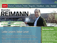Tablet Screenshot of maximilian-reimann.ch